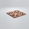 Ekena Millwork Extra Small Brownsville Decorative Fretwork Wood Wall Panels, Cherry, 7 3/8"W x 7 3/8"H x 3/8"T WALW08X08X0375BNECH - alternate 5